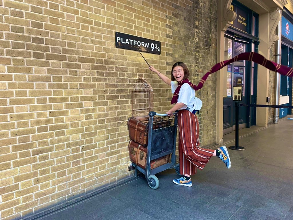 単身イギリスに行った筆者