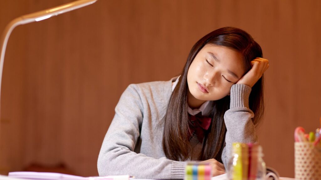 疲れている女性